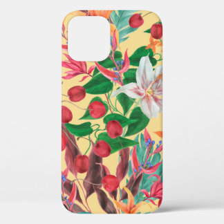 Aquarellmalerei nahtloses Muster mit schöntifu Case-Mate iPhone Hülle