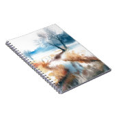 Aquarellmalerei Notizblock (Rechte Seite)