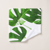 Aquarellmalerei Nr. 5 Badhandtuch Set (Waschlappen)