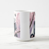 Aquarellmalerei Panda Bär Kaffeetasse (Mittel)