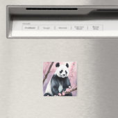 Aquarellmalerei Panda Bär Magnet (In Situ (Geschirrspüler))