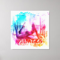 Aquarellmalerei Pilates