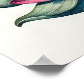 Aquarellmalerei Poster (Ecke)