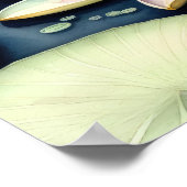 Aquarellmalerei Poster (Ecke)