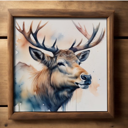 Aquarellmalerei Poster