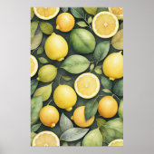 Aquarellmalerei Poster (Vorne)