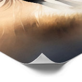 Aquarellmalerei Poster (Ecke)