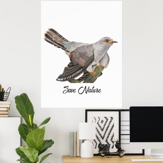 Aquarellmalerei Poster (Heimbüro)