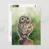 Aquarellmalerei Postkarte (Vorne/Hinten)