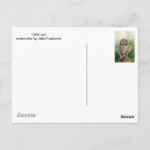 Aquarellmalerei Postkarte (Rückseite)