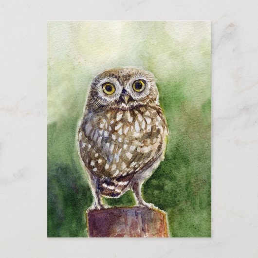 Aquarellmalerei Postkarte (Vorderseite)