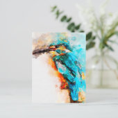 Aquarellmalerei Postkarte (Stehend Vorderseite)