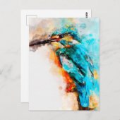 Aquarellmalerei Postkarte (Vorne/Hinten)