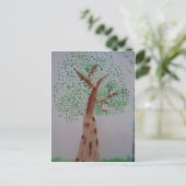 Aquarellmalerei Postkarte (Stehend Vorderseite)