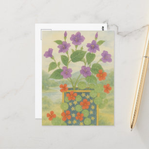 Aquarellmalerei Postkarte