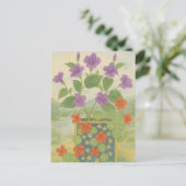 Aquarellmalerei Postkarte (Stehend Vorderseite)