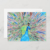 Aquarellmalerei Postkarte (Vorne/Hinten)