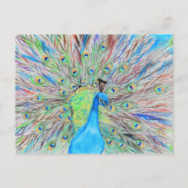 Aquarellmalerei Postkarte