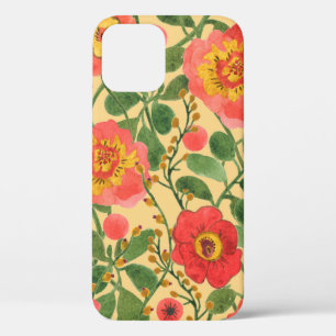 Aquarellmalerei Retro-Blumenmuster nahtlos Muster Case-Mate iPhone Hülle
