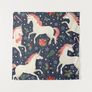 Aquarellmalerei Retro-Blumenmuster nahtlos Muster Wandteppich