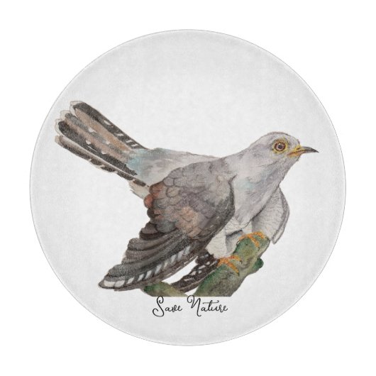 Aquarellmalerei Schneidebrett (Vorderseite)