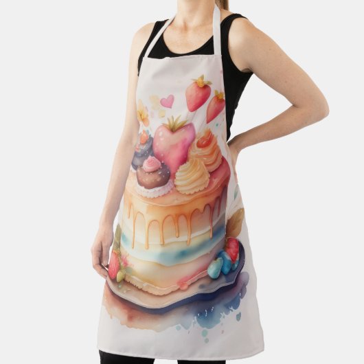 Aquarellmalerei Schürze (InSitu)