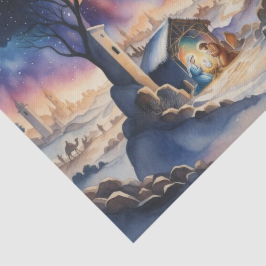 Aquarellmalerei Seidenpapier (Ausschnitt)