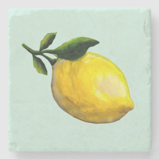 Aquarellmalerei Steinuntersetzer (Vorderseite)