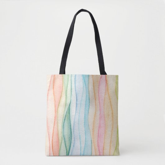Aquarellmalerei Tasche (Vorderseite)
