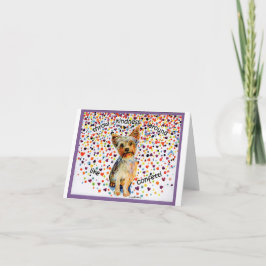 Aquarellmalerei von cs.72a Austin's Motto-Karte Karte