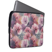 Aquarellmalerei von Weichblättern Laptopschutzhülle (Vorne Rechts)