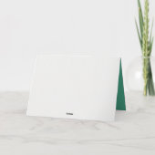 Aquarellmalerei Weiße Poinsettia Weihnachten (Rückseite)