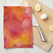 Aquarellmalereihintergrund Handtuch (Viertel Falte)