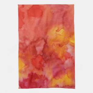 Aquarellmalereihintergrund Handtuch