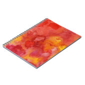 Aquarellmalereihintergrund Notizblock (Linke Seite)