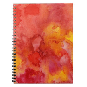 Aquarellmalereihintergrund Notizblock