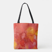 Aquarellmalereihintergrund Tasche (Rückseite)