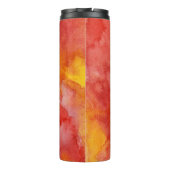 Aquarellmalereihintergrund Thermosbecher (Rückseite)