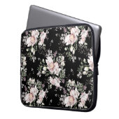 Aquarellmales, nahtloses Muster mit Beau Laptopschutzhülle (Vorderseite Links)