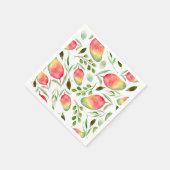 Aquarellmangos | Muster | Fruit Serviette (Ecke)
