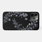 Aquarellmariner Indigo Blumenchor Case-Mate iPhone Hülle (Rückseite (Horizontal))