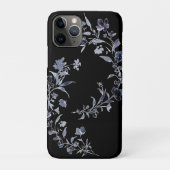 Aquarellmariner Indigo Blumenchor Case-Mate iPhone Hülle (Rückseite)