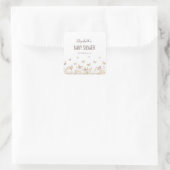 Aquarellmärsche Quadratischer Aufkleber (Tasche)