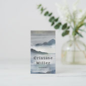 Aquarellmassen Visitenkarte (Stehend Vorderseite)