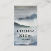 Aquarellmassen Visitenkarte (Vorderseite)