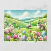 Aquarellmast-Postkarte Postkarte (Vorderseite)