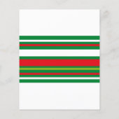 Aquarellmauer LKW Rustikales Weihnachtsfest Party Flyer (Hinten)