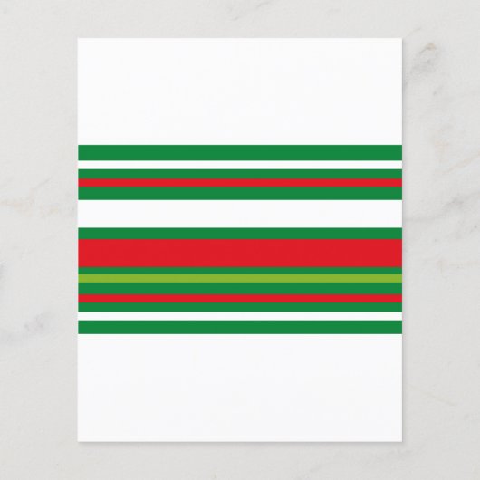 Aquarellmauer LKW Rustikales Weihnachtsfest Party Flyer (Hinten)