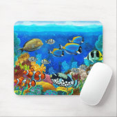 Aquarellmaus Mousepad (Mit Mouse)