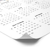 Aquarellmäuse Hoodie Splash Art 2025 Kalender Poster (Ecke)